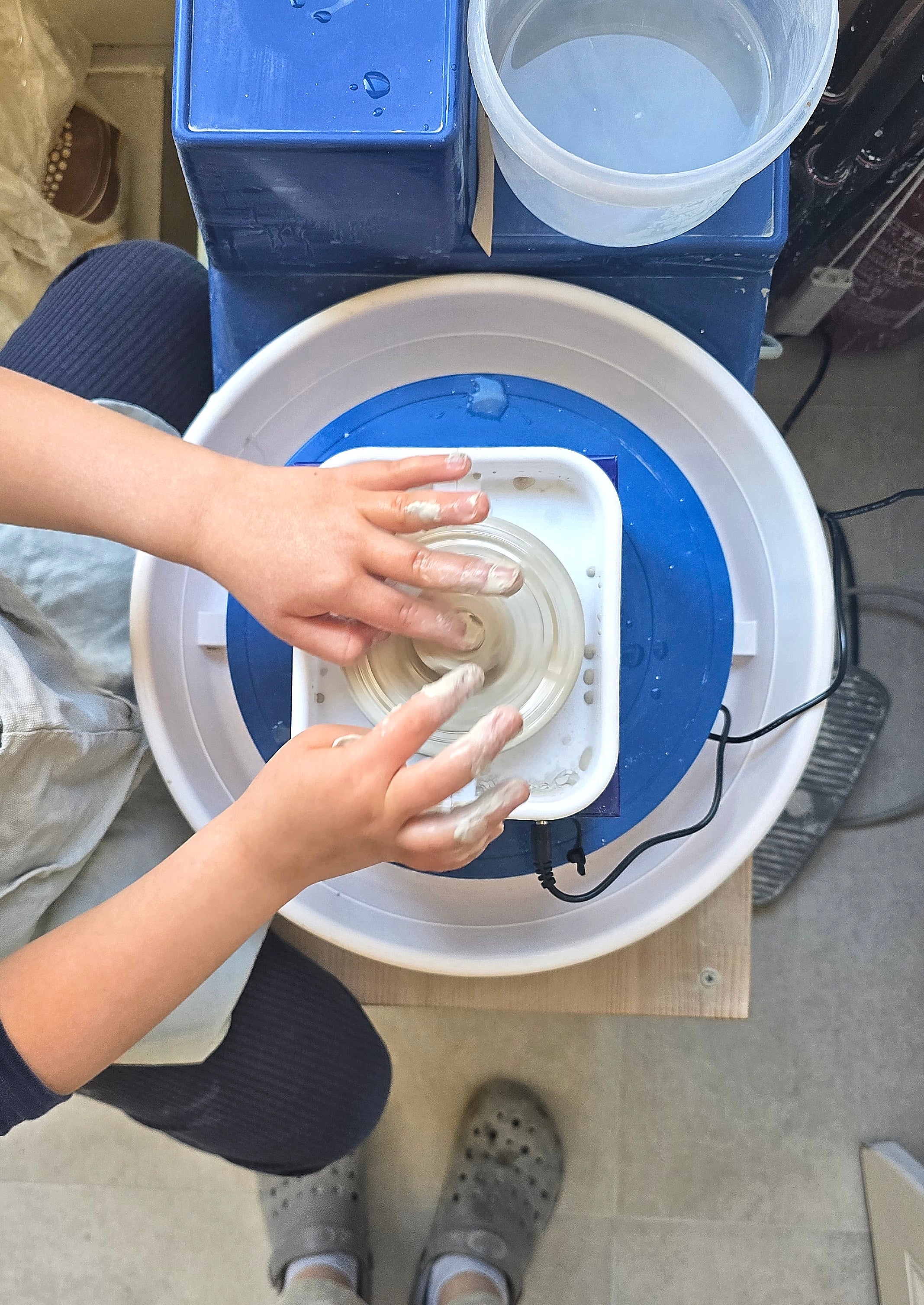 Atelier di ceramica per bambini speciale Mini Tornio