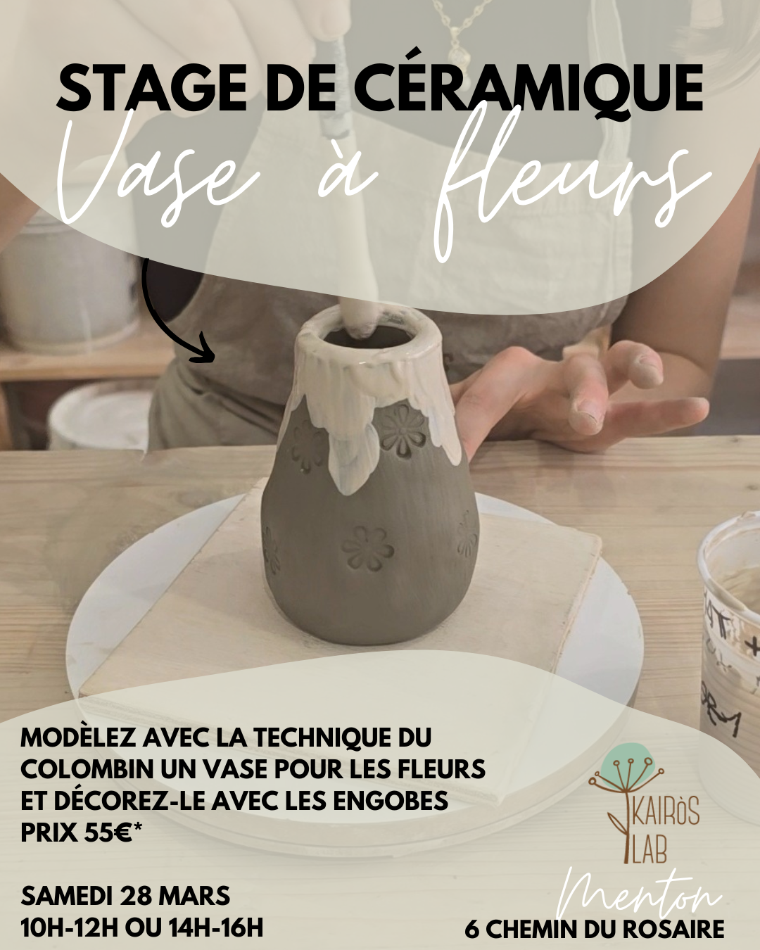 Stage di ceramica una lezione DI GRUPPO