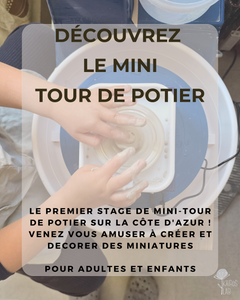 Atelier di ceramica per bambini speciale Mini Tornio