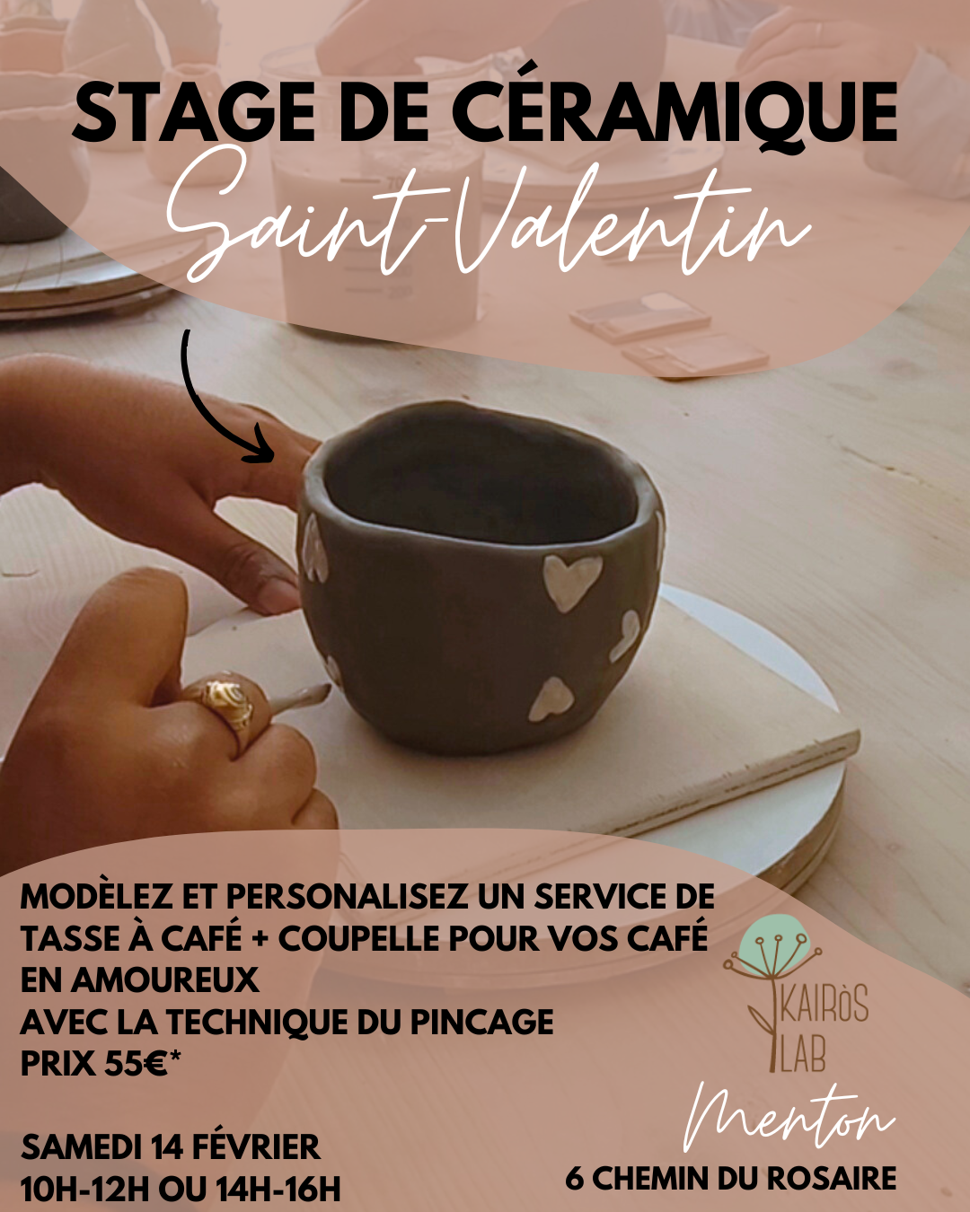 Stage di ceramica una lezione DI GRUPPO