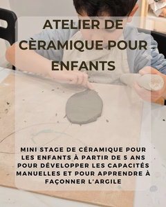 Atelier di ceramica per bambini speciale Mini Tornio